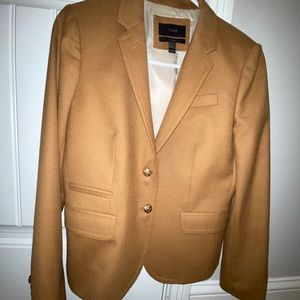 COPY - J-Crew wool camel blazer